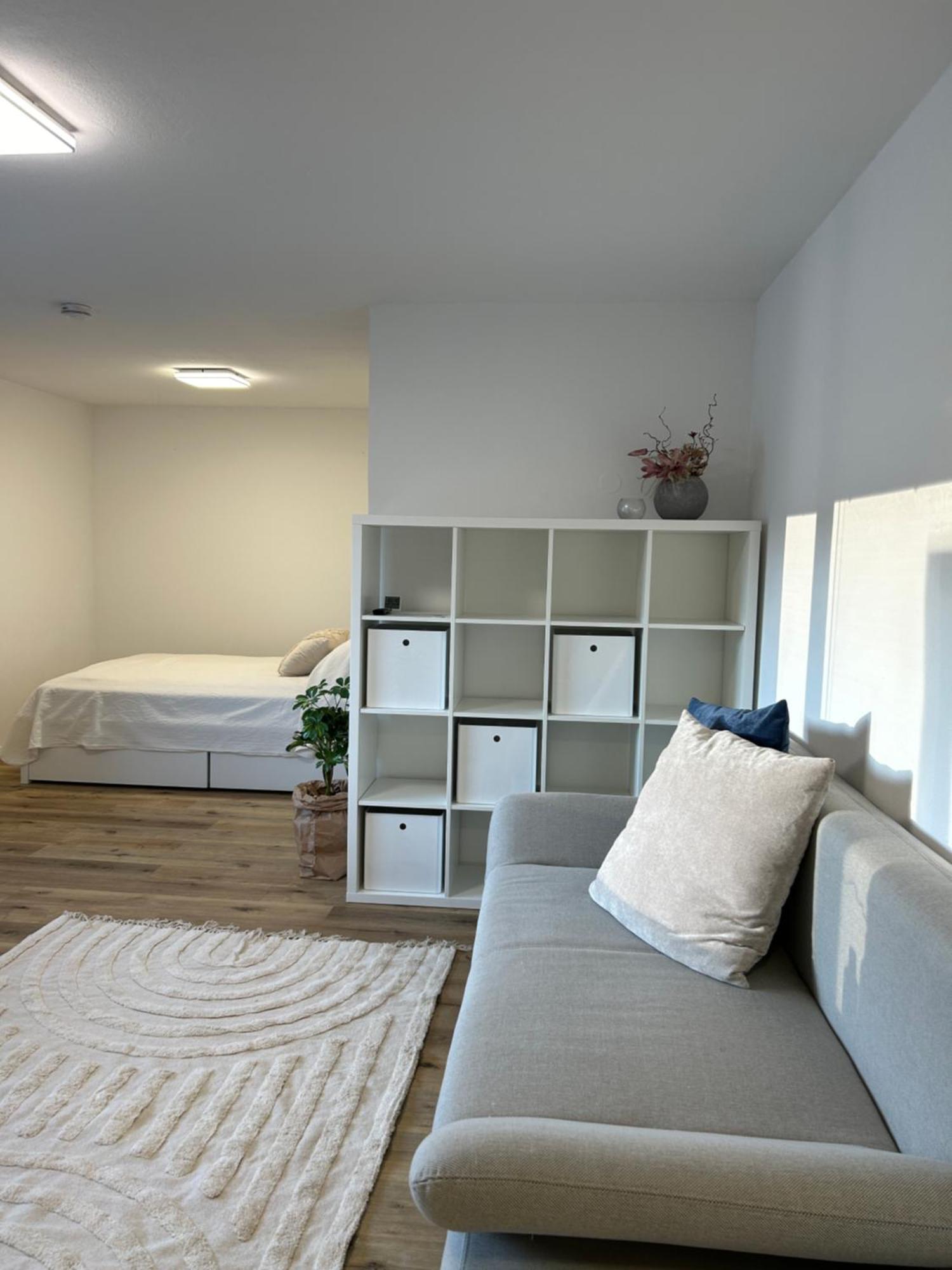 Schoene 1-Zimmer Wohnung Am Bahnhof 2 Parkplaetze ซอนโทเฟิน ภายนอก รูปภาพ